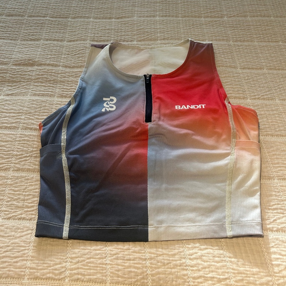 Bandit Running Ares Flex Zip Race Crop